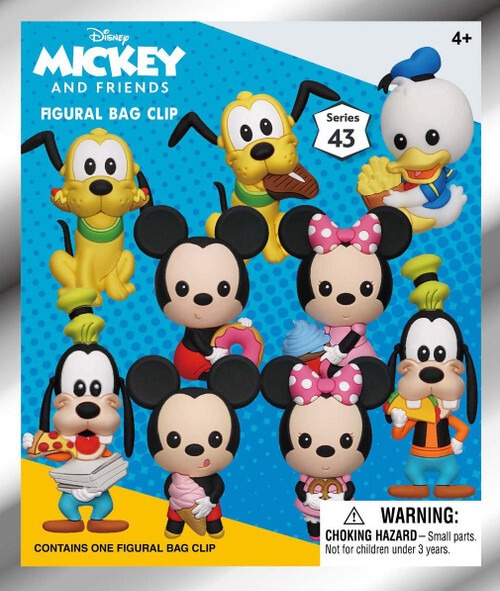 Mickey Mouse Disney 3D Figural Keyring Series 43 & Friends Mystery Pack Mickey Mouse Disney 3D Figural Keyring Series 43 & Friends Mystery Pack
