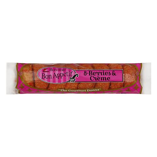 Bon appetit sole gourmet donuts berries creme