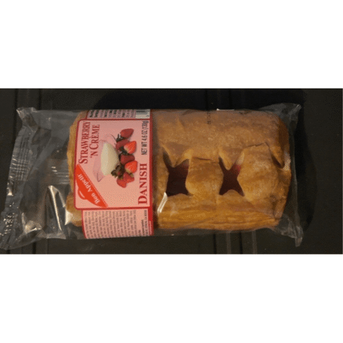 Bon appetit strawberry n creme danish