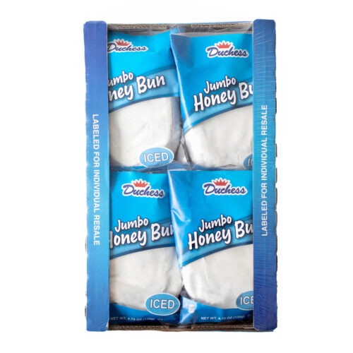 Duchess jumbo iced honey bun