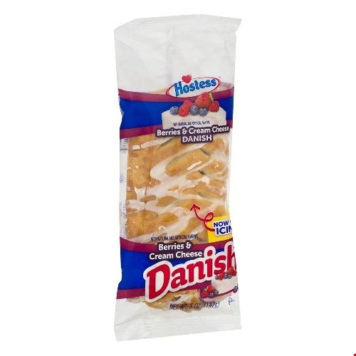 Hostess berries and cream danish