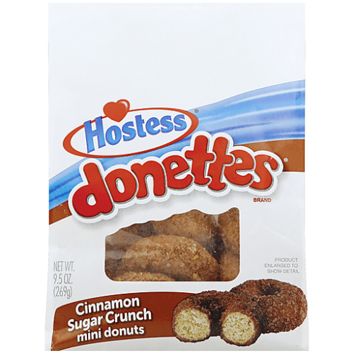 Hostess donuts cinnamon sugar crunch mini 9 5 oz