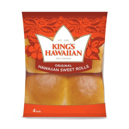King's Hawaiian Original Sweet Rolls, 4 Count, 4 Ounce
