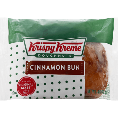 Krispy kreme cinnamon bun