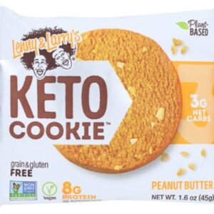 Lenny larrys keto peanut butter cookie 1 6 oz 72ct case