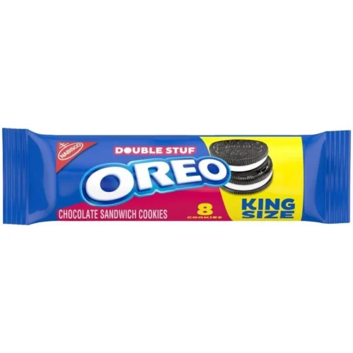 Oreo double stuff chocolate cookies 4 oz pouch
