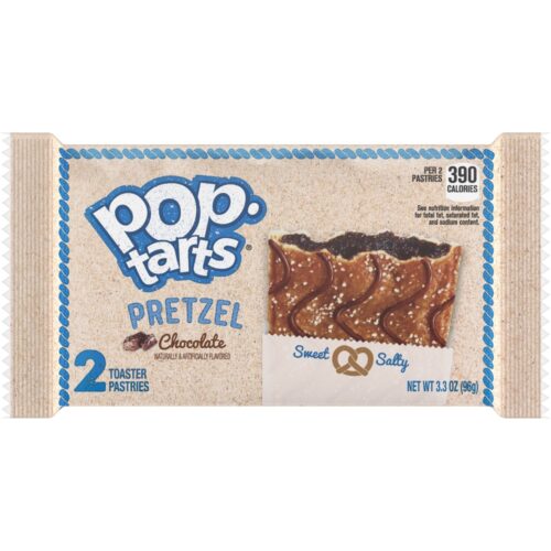 Pop tarts chocolate pretzel toaster pastries