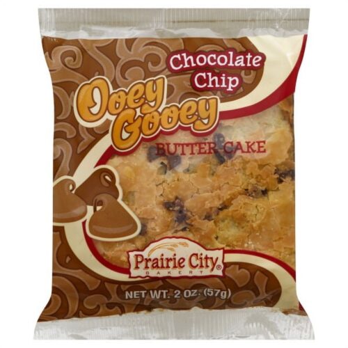 Prairie city chocolate chip ooey gooey butter cake