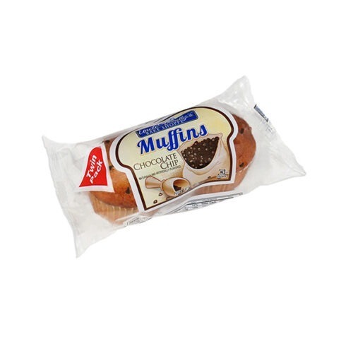 Uncle wallys bake shoppe muffins chocolate chip 375 fl oz