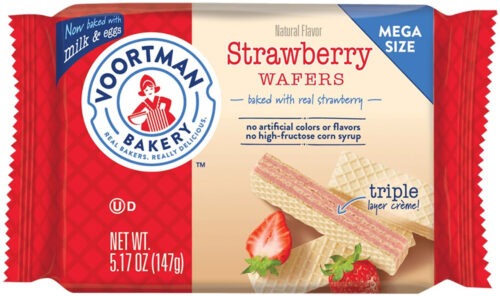 Voortman 5.17 Oz. Mega Size Vanilla Wafers