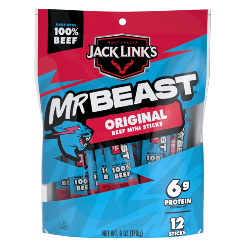 Jack Link's x MrBeast Original Mini Sticks