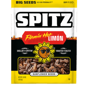 Spitz Flamin’ Hot Limón Sunflower Seeds