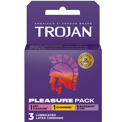 TROJAN PLEASURE PACK CONDOMS