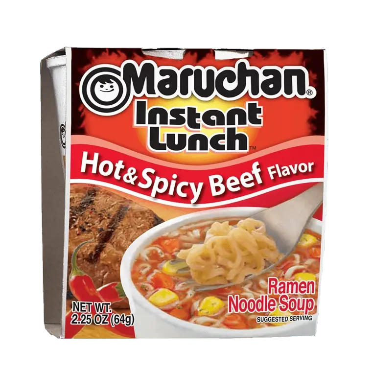 Maruchan Hot & Spicy Beef Flavor Instant Lunch 1 Pack