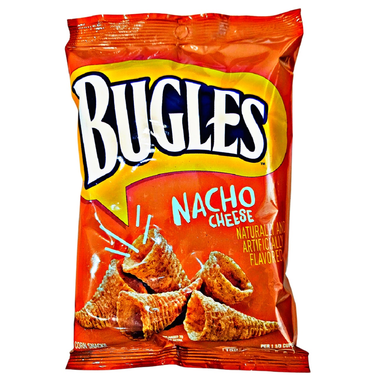 Bugles Crispy Corn Snacks Nacho Cheese Snack Bags