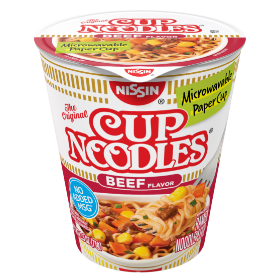 Nissin Cup Noodles Beef 1 Cup