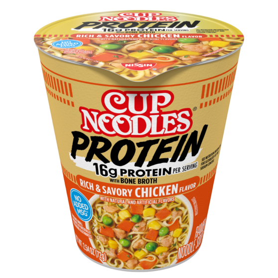 Nissin Cup Noodles Protein Rich & Savory Chicken