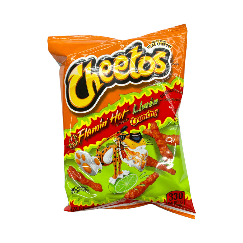 Cheetos Crunchy Flamin' Hot Limón Cheese Flavored Snacks - 8.5oz