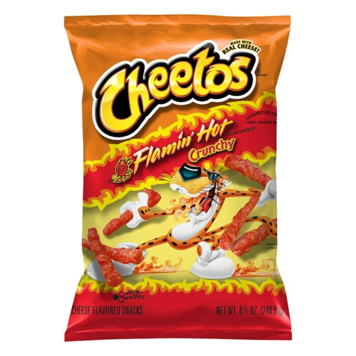 Cheetos Flamin' Hot Crunchy Cheese Flavored Snacks - 8.5 Ounce