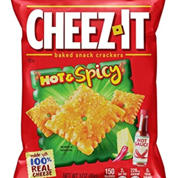 Cheez-It Grab N’ Go Hot & Spicy Baked Snack Crackers 3 Oz
