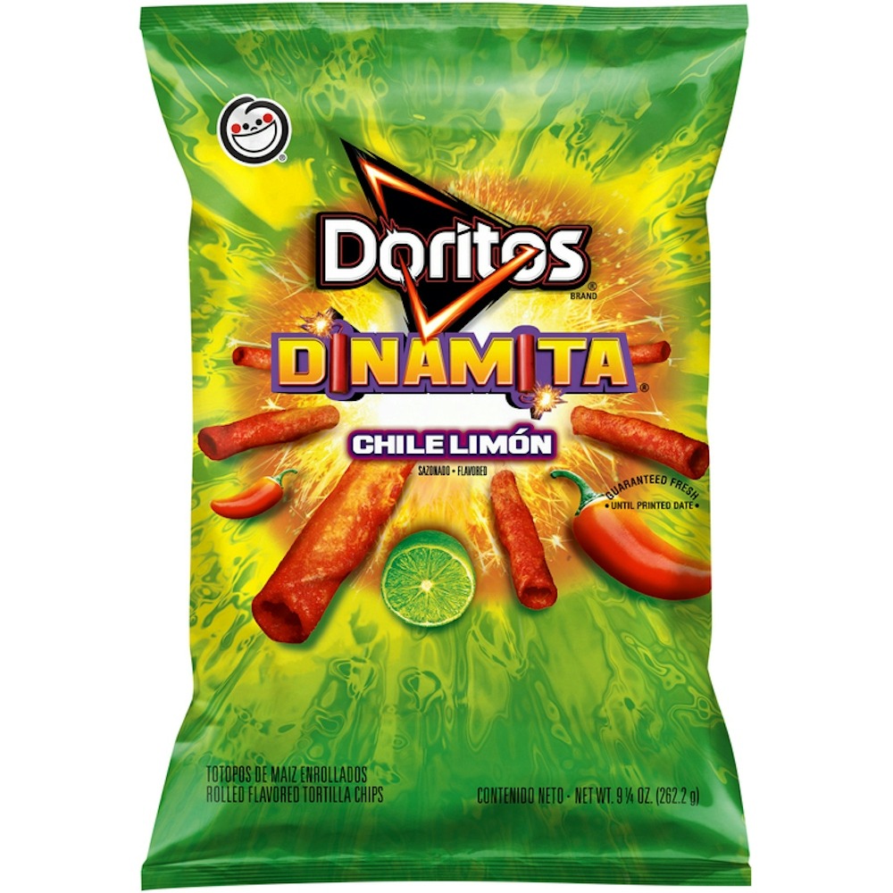 Doritos Dinamita Chile Limon Flavored Rolled Tortilla Chips - 9.25oz