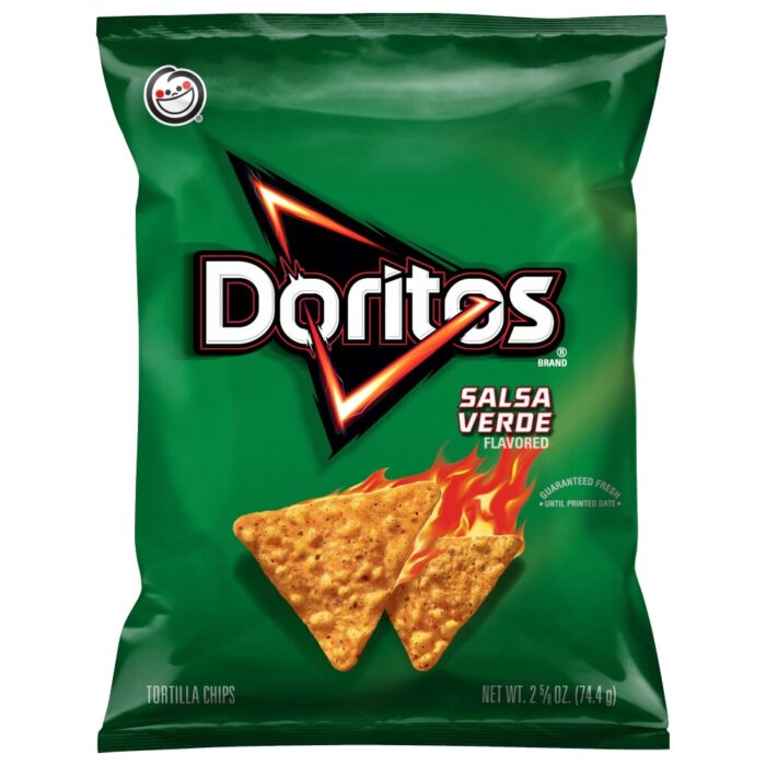 Doritos Salsa Verde Flavored, Tortilla Chips Doritos Salsa Verde Flavored, Tortilla Chips