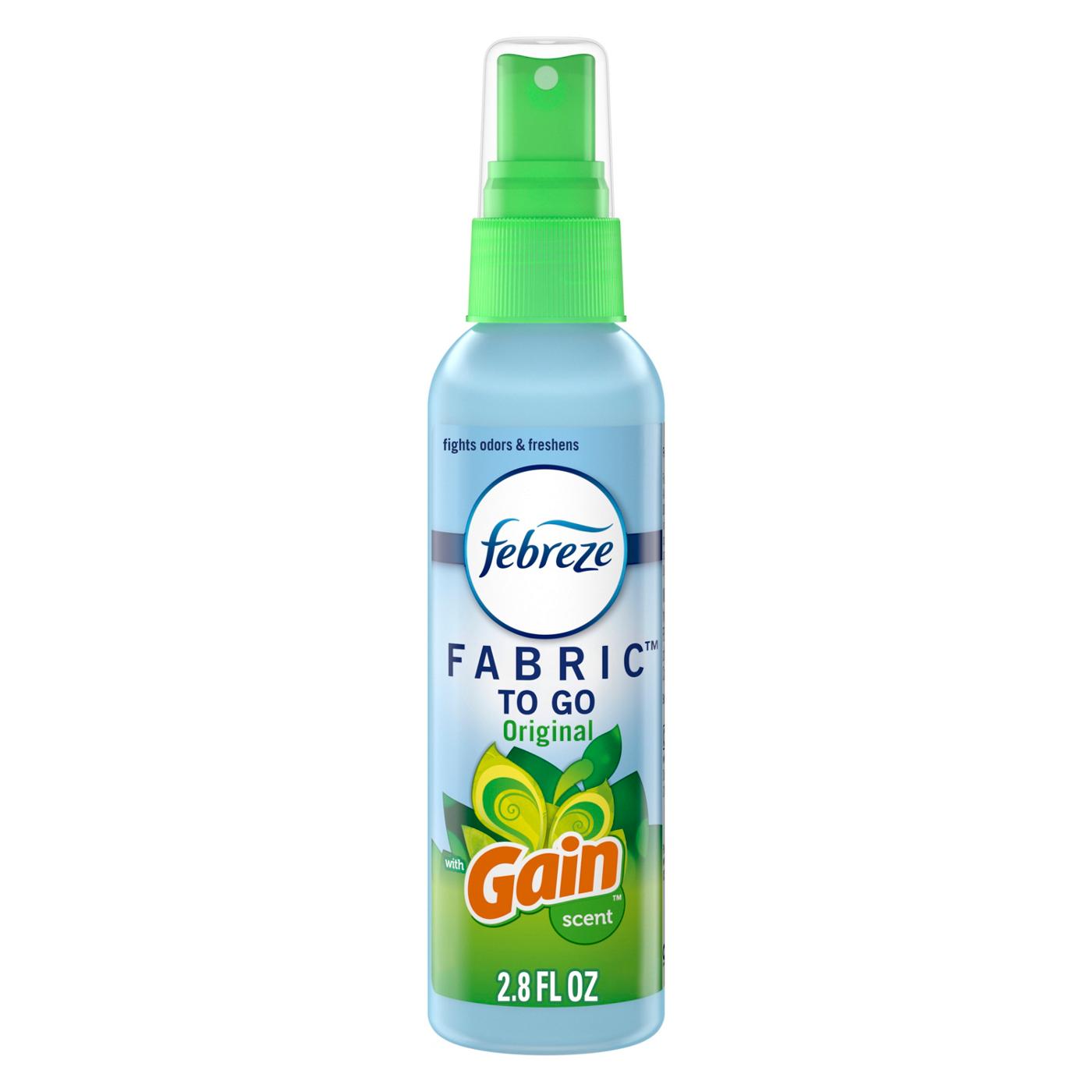 Febreze To Go Fabric Refresher With Gain Original Scent, 2.8 oz