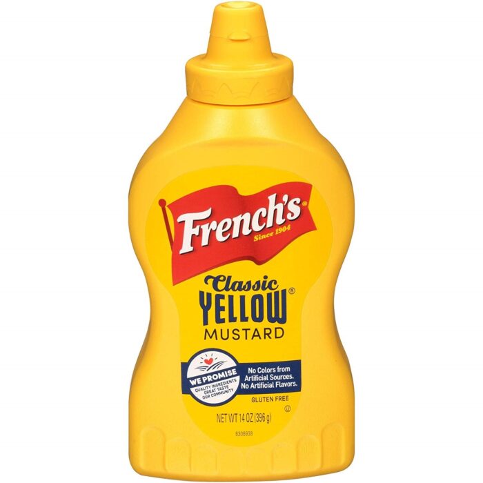 French's Classic Yellow Mustard Squeeze Bottle, 396 G