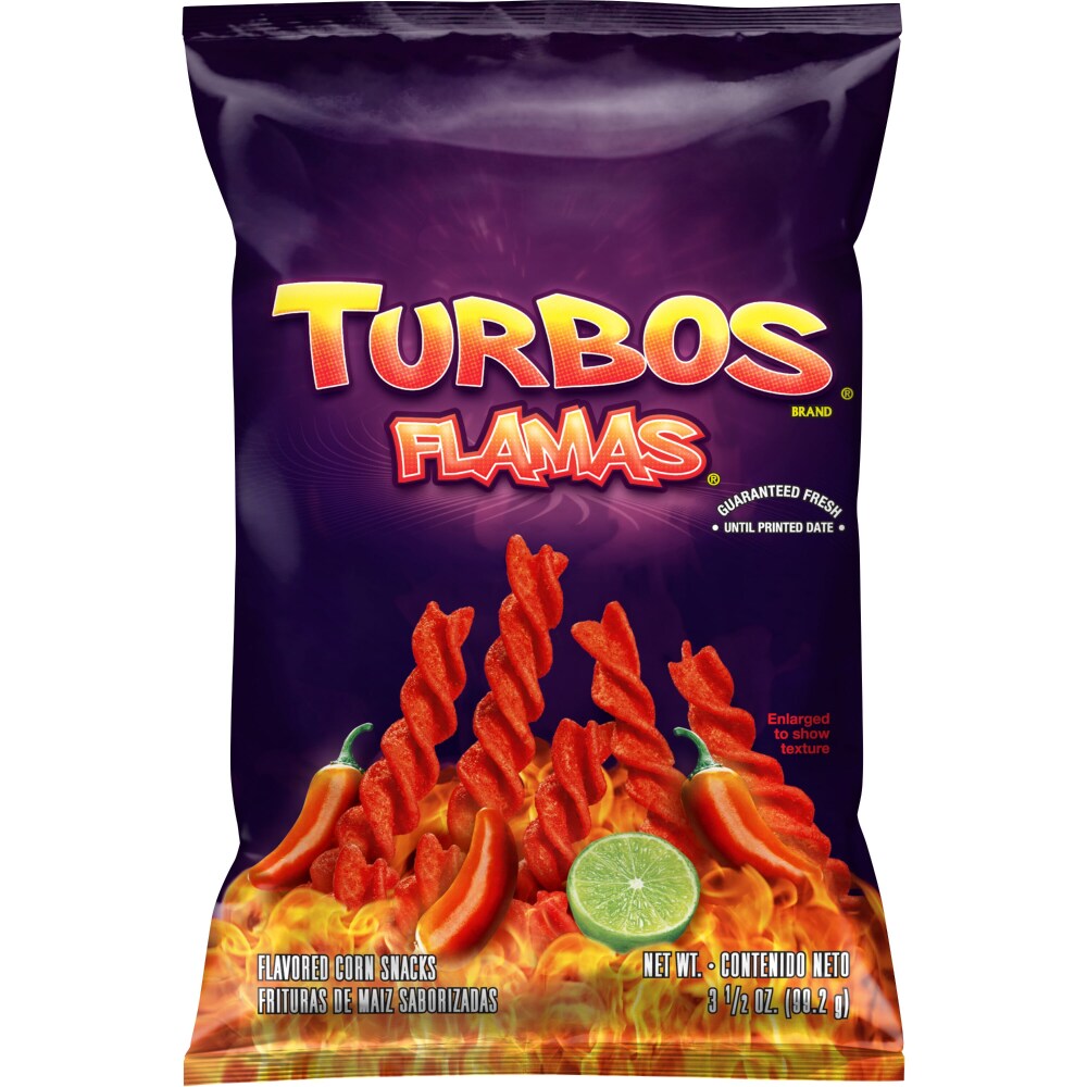 Fritos Turbos Corn Snacks 3.5 Oz