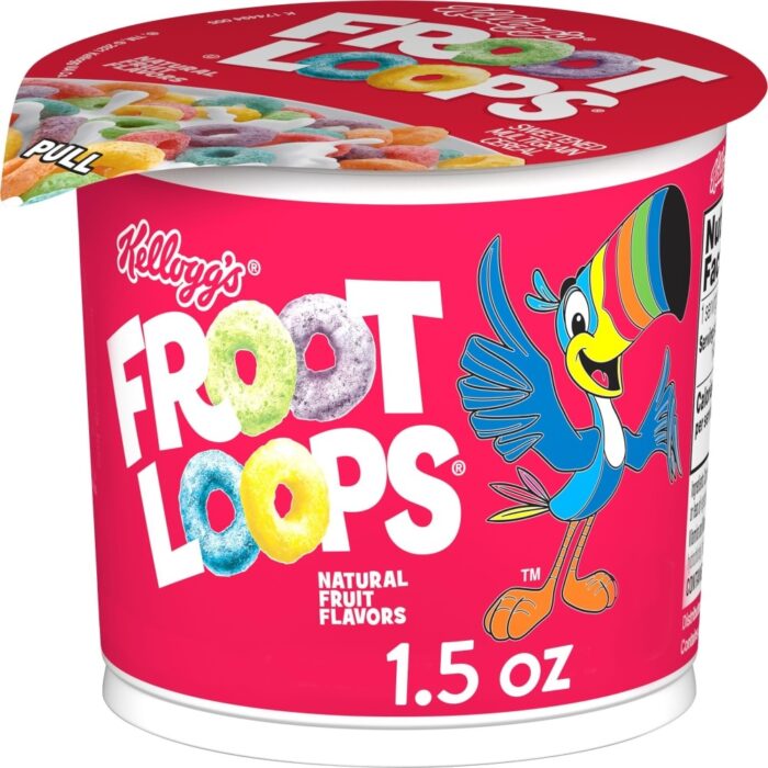 Froot Loops Breakfast Cereal Cup Original