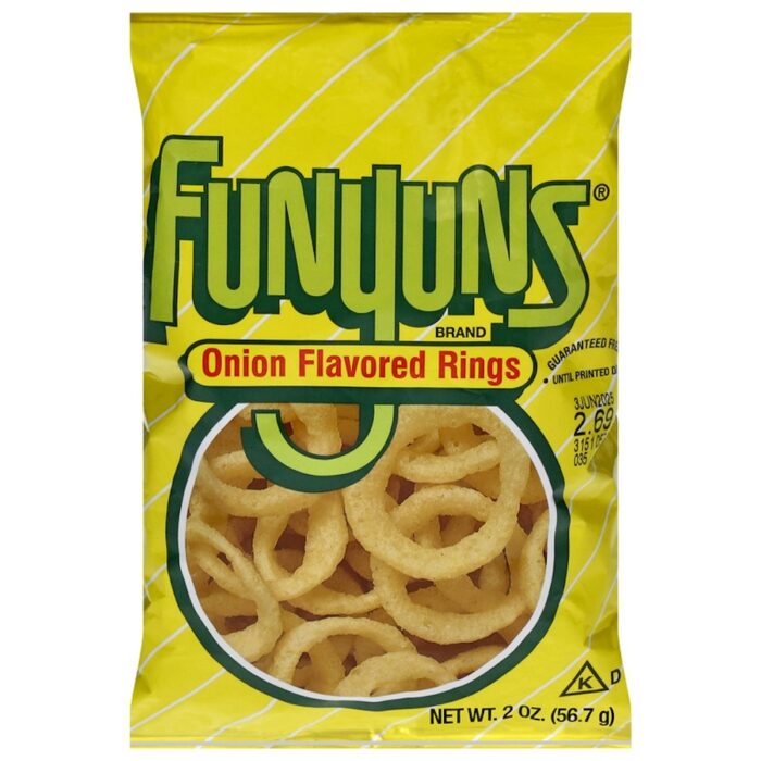 Funyuns Onion Flavored Rings Regular 2 Oz, 2 Ounce Funyuns Onion Flavored Rings Regular 2 Oz, 2 Ounce