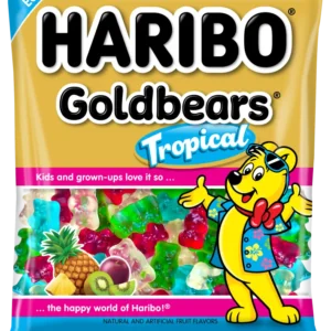 Haribo Goldbears Tropical Gummi Candy 4 Oz Bag