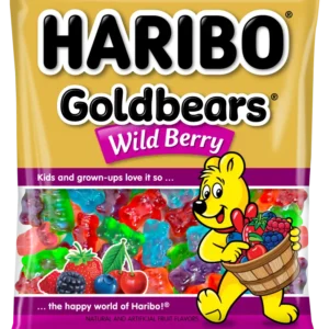 Haribo Goldbears Wild Berry Gummi Candy 5 Oz Bag