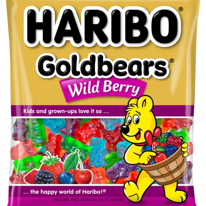 Haribo Goldbears Wild Berry Gummi Candy 5 Oz Bag Haribo Goldbears Wild Berry Gummi Candy 5 Oz Bag