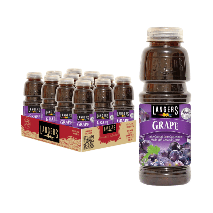Langers Grape Juice 16z