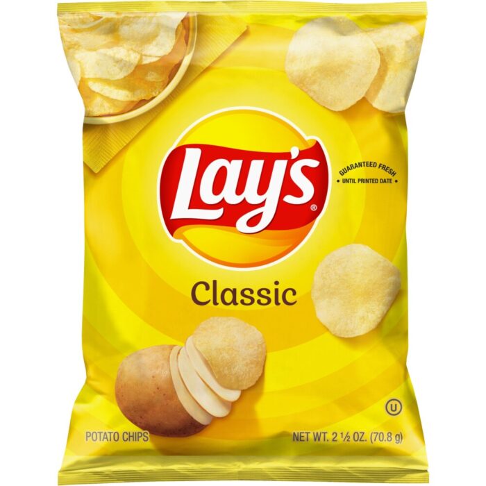 Lay's Classic Potato Chips - 2.5oz Lay's Classic Potato Chips - 2.5oz