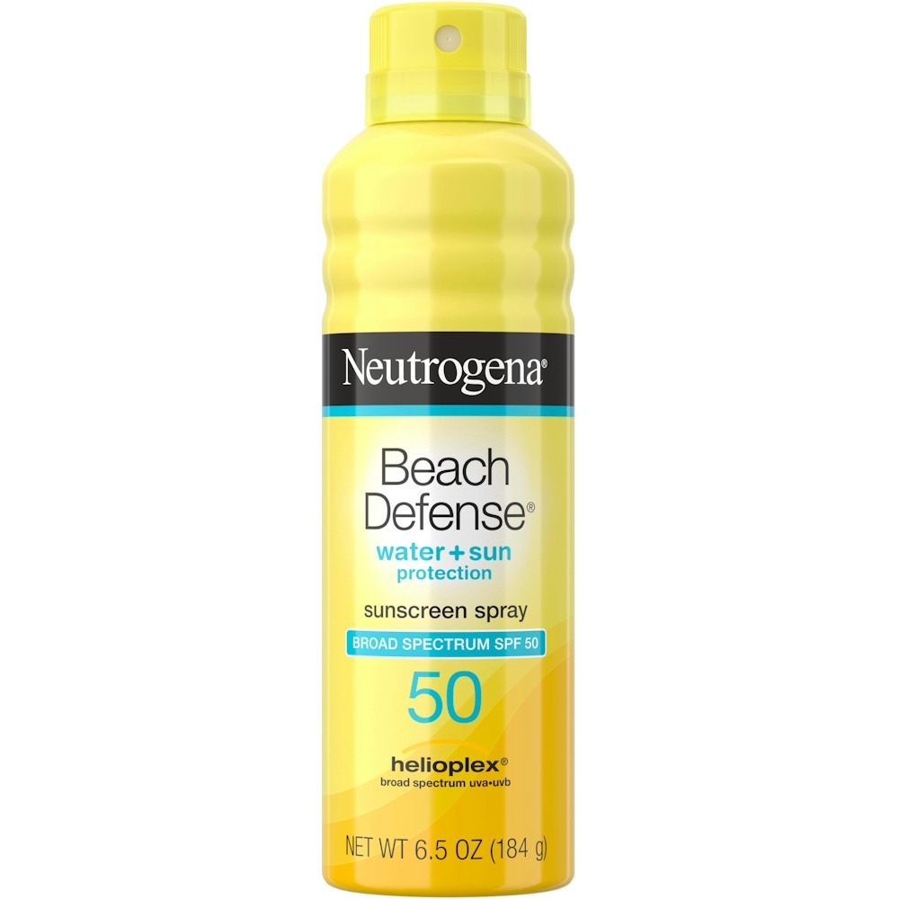 Neutrogena Beach Defense Water + Sun Protection Sunscreen Spray Broad Spectrum SPF 50 6.5 oz