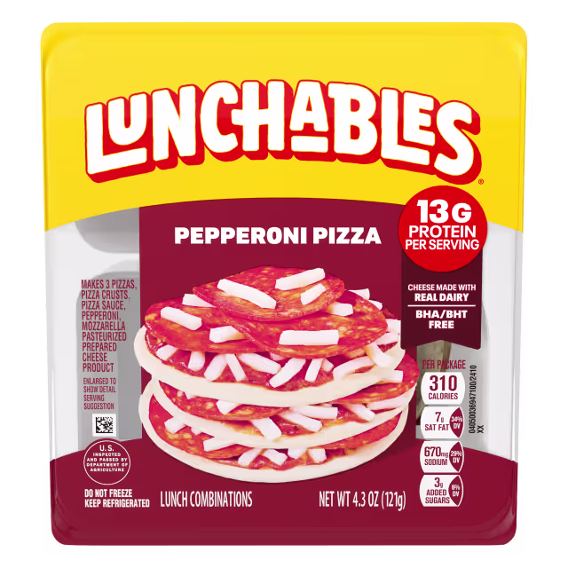 Lunchables Pepperoni Pizza 4.3OZ