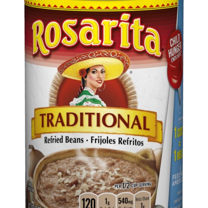 Rosarita Traditional Refried Beans - 16oz