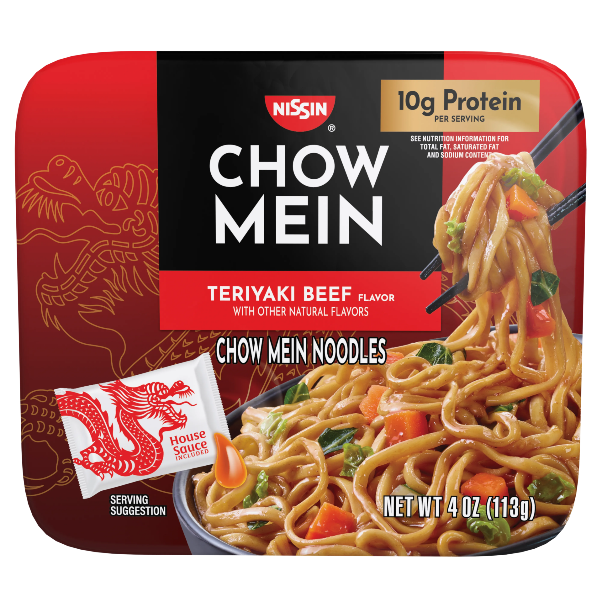Nissin Chow Mein Teriyaki Beef