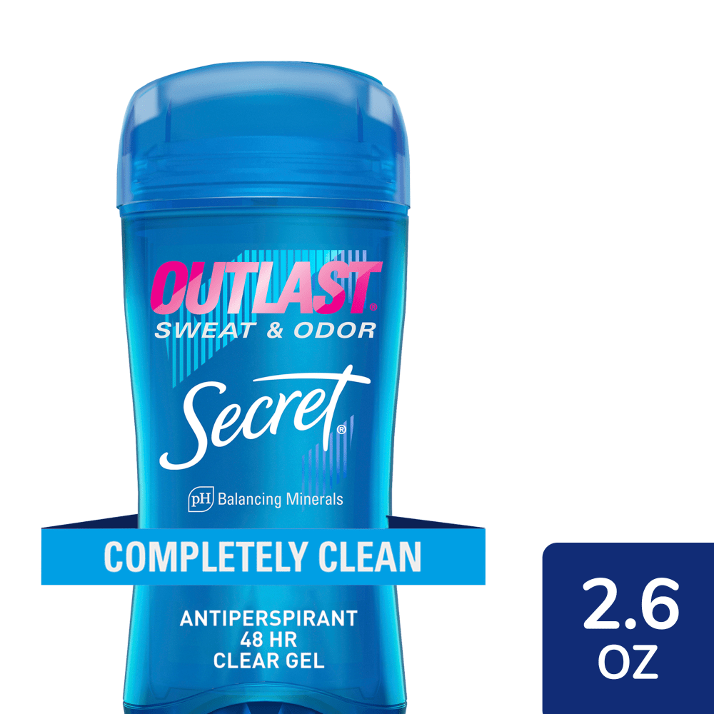 Secret Outlast Clear Gel Antiperspirant Deodorant Completely Clean