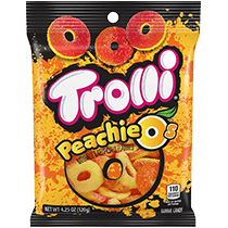 Trolli Peachie O's 4.25Oz Bag