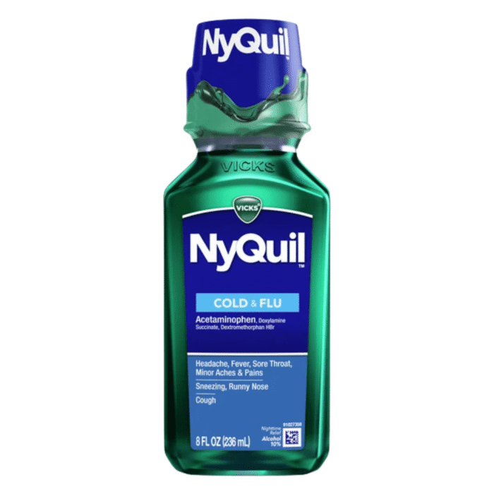 Vick's NyQuil Severe Cold Flu Liquid 1oz