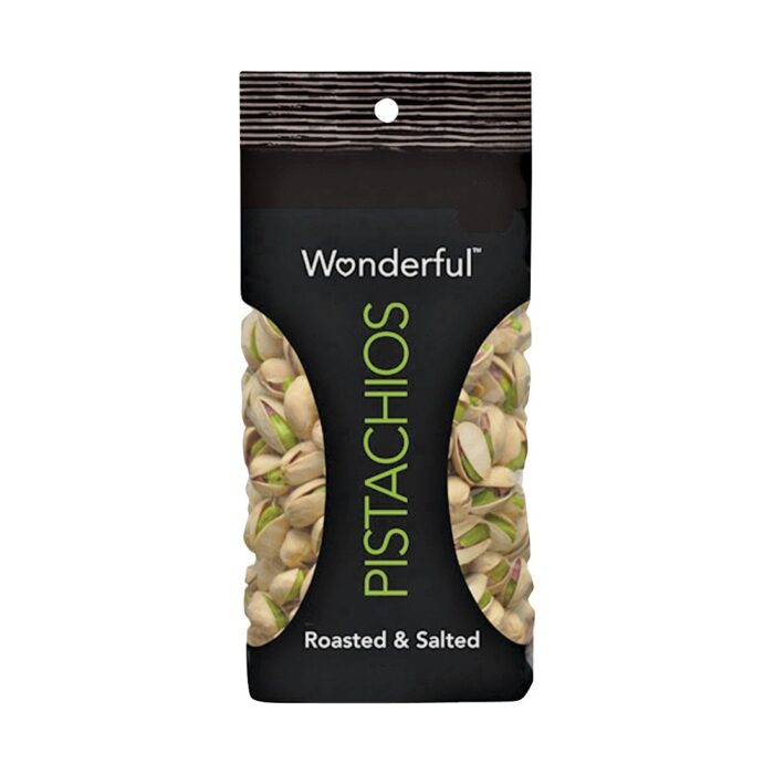 Wonderful Pistachios Roasted & Salted 5 Oz Bag Wonderful Pistachios Roasted & Salted 5 Oz Bag