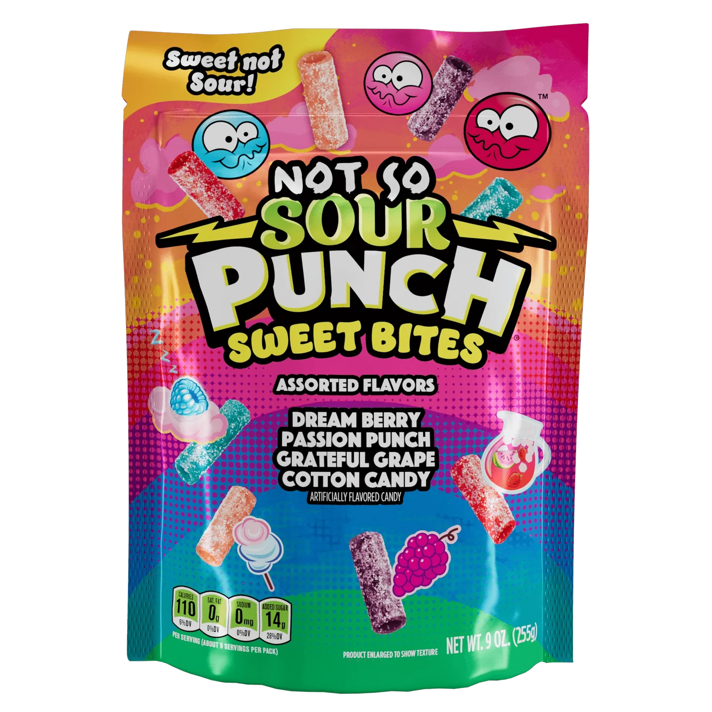 Sour Punch Sweet Bites, 9oz Bag