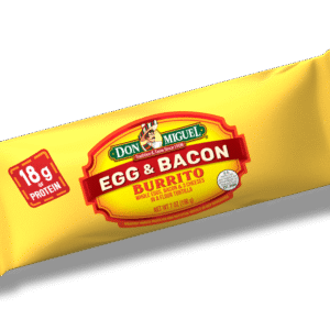 DON MIGUEL Egg & Bacon with Three Cheeses Burrito