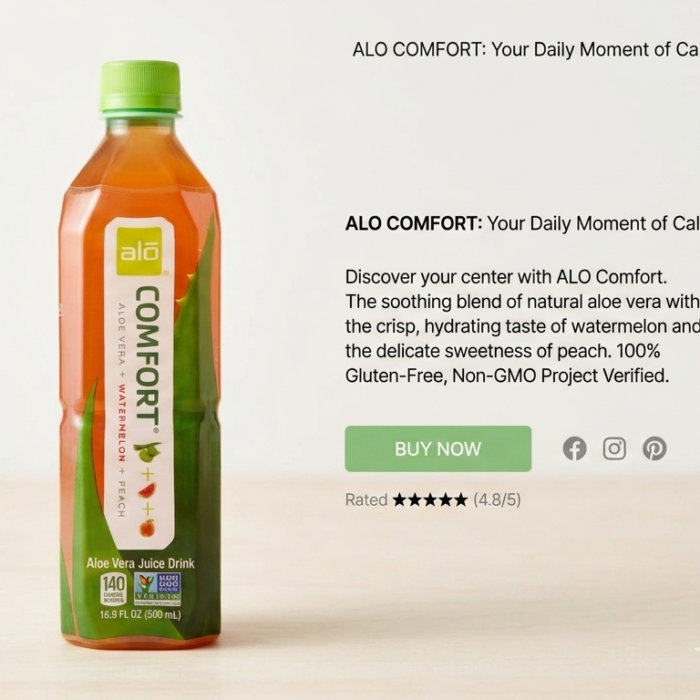 Alo Aloe Vera Watermelon Peach