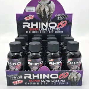 Rhino 69 Liquid Shots 1.oz