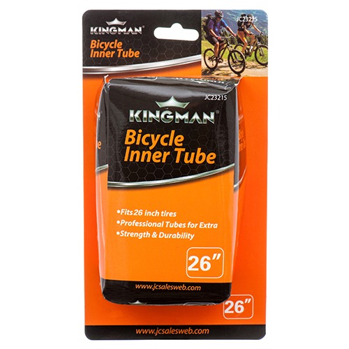 Kingman 26" Inch Bike/ Bicycle Inner Tube Tire 26" X 1.75-2.125"