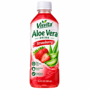 Visvita Aloe Vera Strawberry 16.9 oz